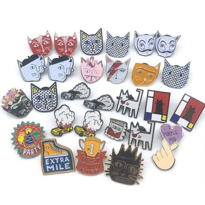 Kpop Fantasy Cat Manufacture Soft Hard Cute Badge Custom Clothes Lapel Enamel Pin